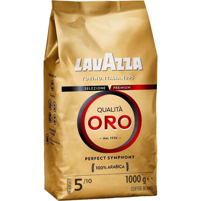 【海淘精选】意大利 Lavazza 拉瓦萨 欧罗金质咖啡豆1kg 拍3件更划算