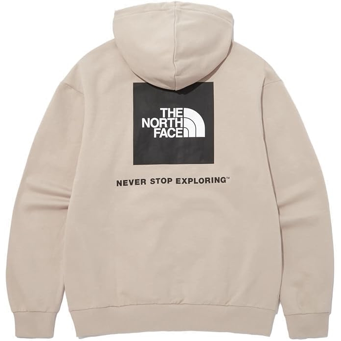 【日淘】THE NORTH FACE 北面 COTTON NSE BOX LOGO HOODIE 连帽卫衣