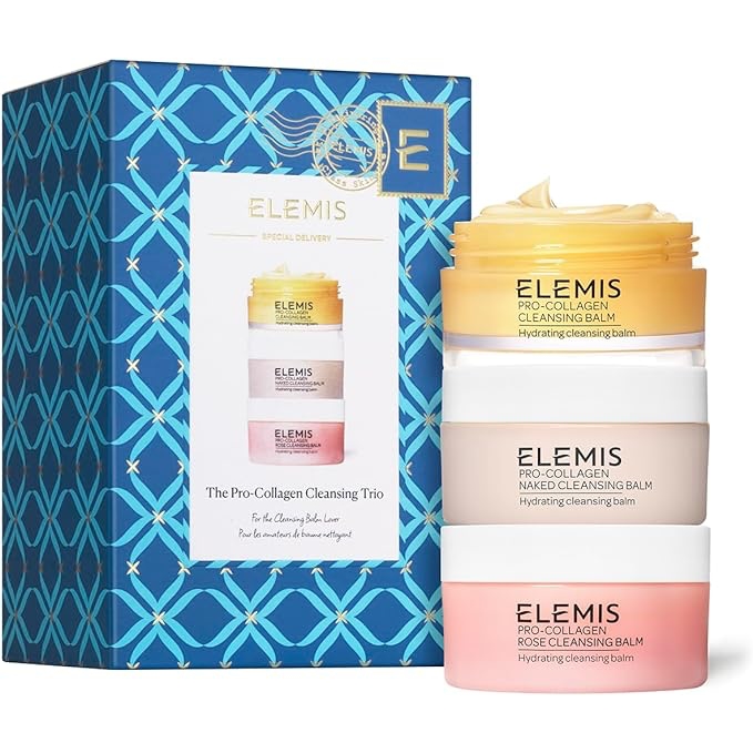 【黑五海淘】ELEMIS 艾丽美 Pro-Collagen卸妆膏 专业胶原蛋白洁面三件套