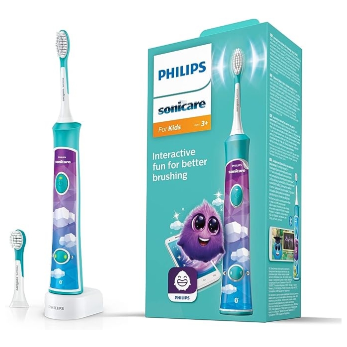 【海淘精选】Philips 飞利浦 HX6322/04儿童声波电动牙刷 蓝牙版